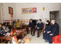 司法救助回访情暖新春——藤县人民检察院开展春节前走访慰问活动